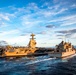 USS Ramage Conducts Replenishment-At-Sea