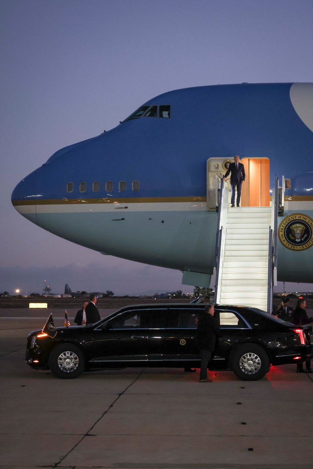 President Biden Visits MCAS Miramar