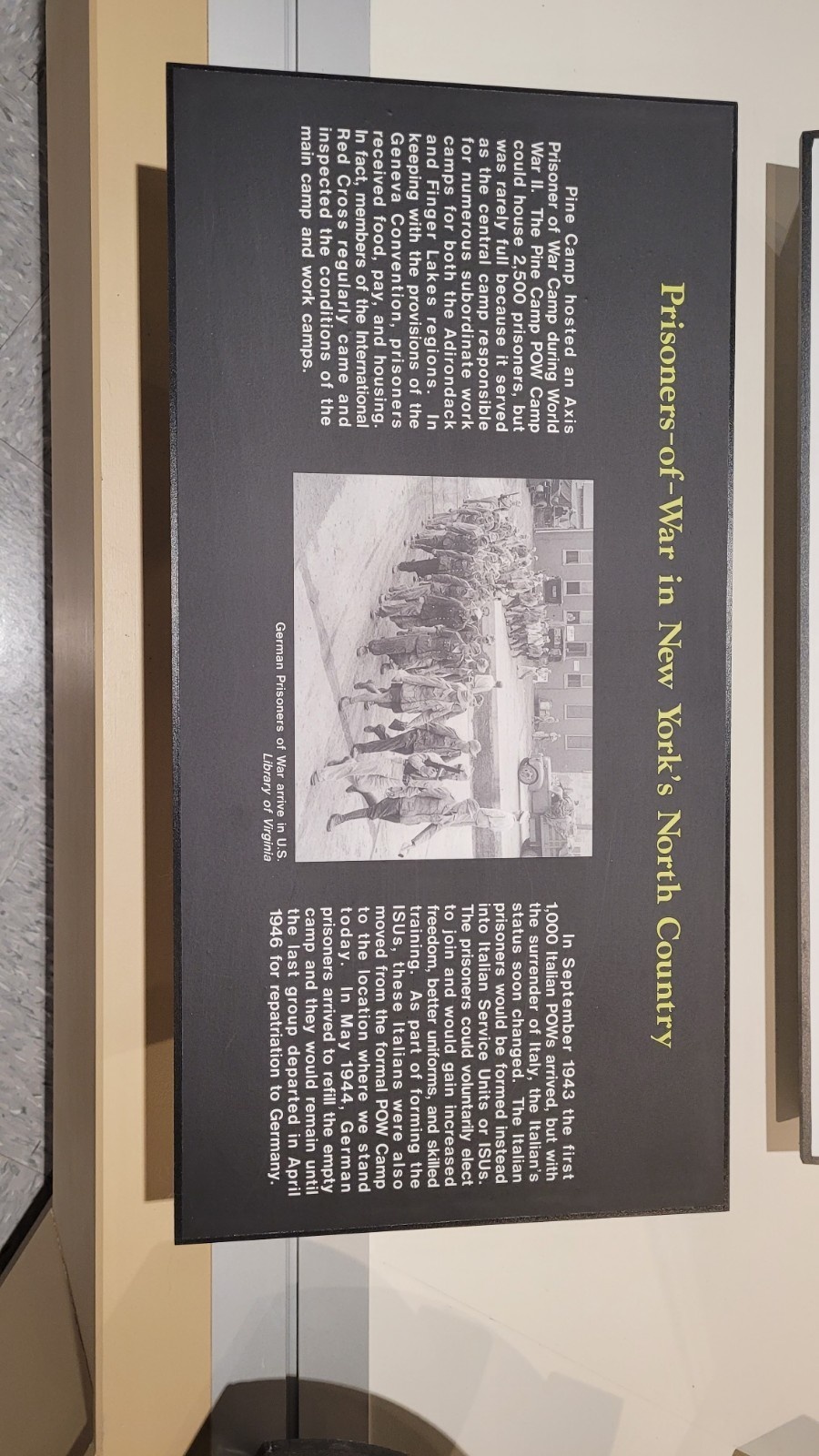 Fort Drum’s Italian POW honored with wreath-laying on National Unity Day