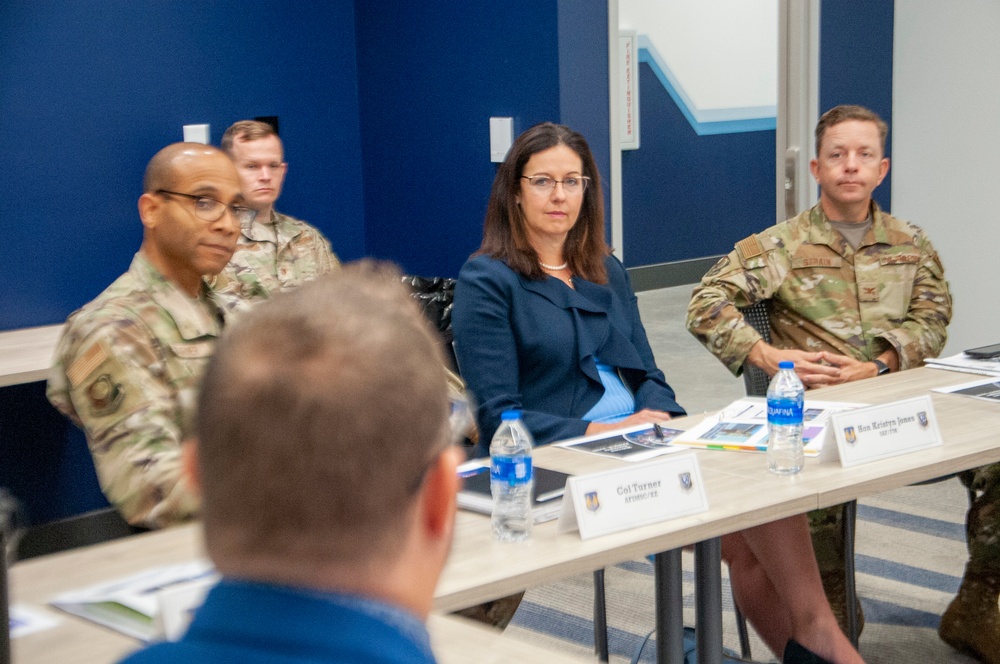 AFIMSC hosts Kristyn Jones, Assistant Secretary of the Air Force for Financial Management and Comptroller