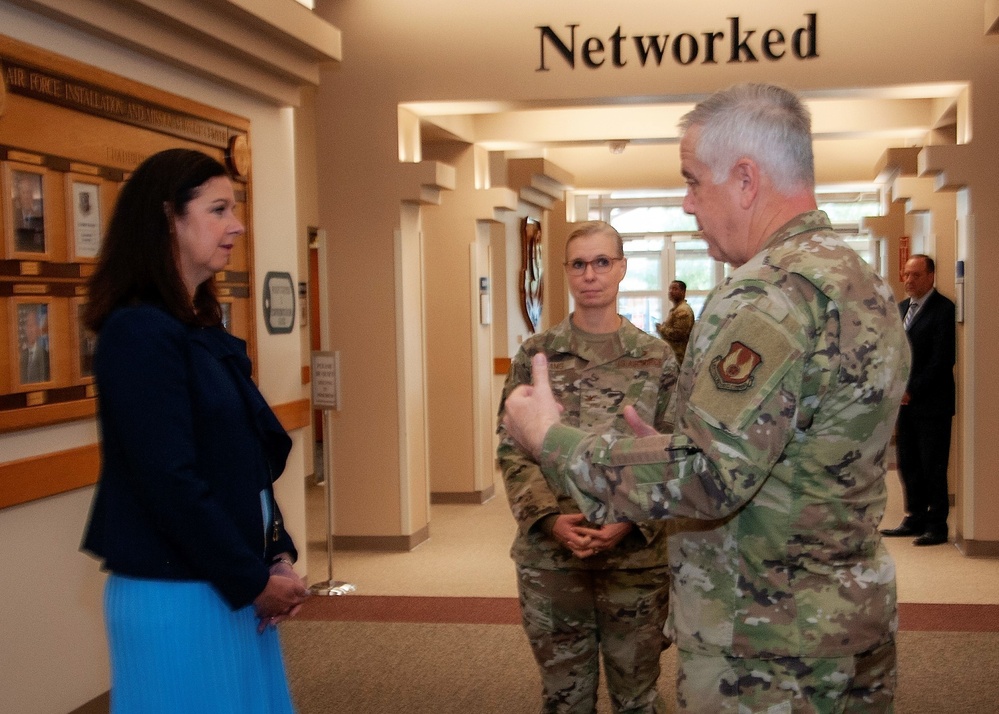 AFIMSC hosts Kristyn Jones, Assistant Secretary of the Air Force for Financial Management and Comptroller