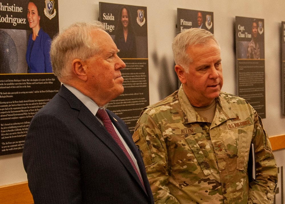 SecAF Visits AFIMSC HQ at Joint Base San Antonio-Lackland