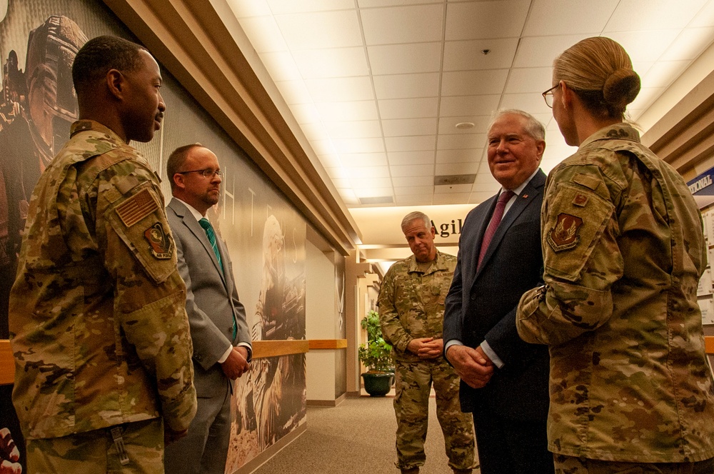 SecAF Visits AFIMSC HQ at Joint Base San Antonio-Lackland