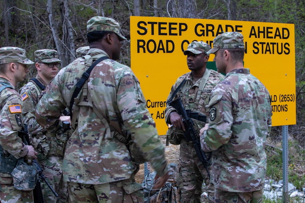 USAREC Soldiers Compete in Best Warrior Competition