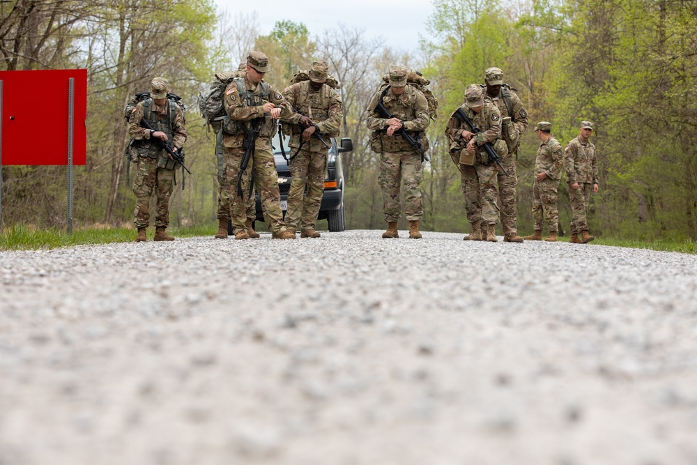 USAREC Soldiers Compete in Best Warrior Competition