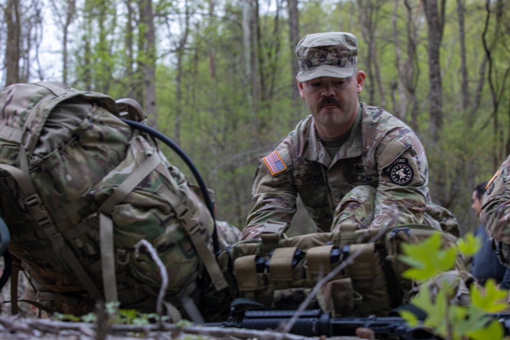 USAREC Soldiers Compete in Best Warrior Competition