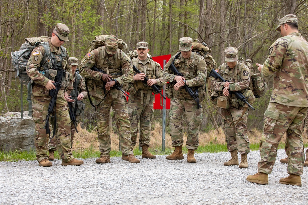 USAREC Soldiers Compete in Best Warrior Competition