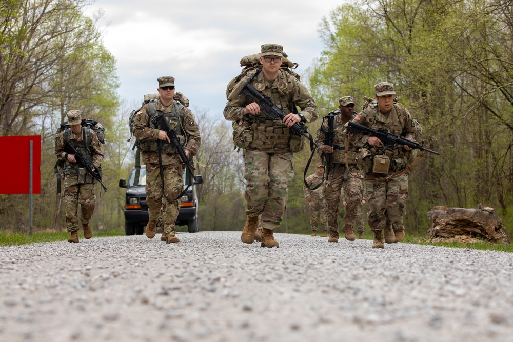 USAREC Soldiers Compete in Best Warrior Competition