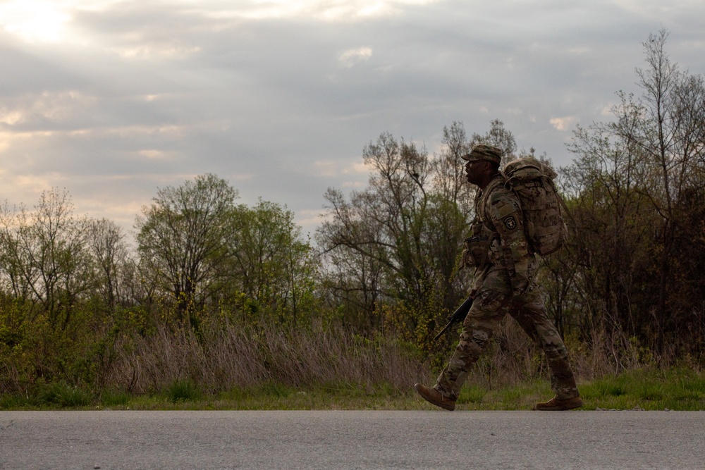 USAREC Soldiers Compete in Best Warrior Competition