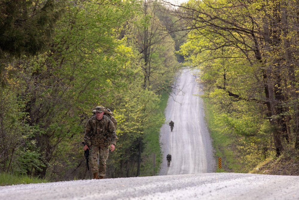 USAREC Soldiers Compete in Best Warrior Competition