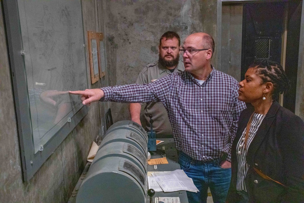 Pipestem Dam Intake Tour