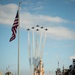 Thunderbirds fly over Walt Disney World