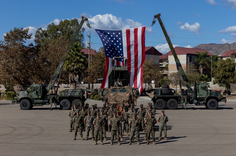 5th Bn.,11th Marines pose for annual group photo