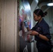 Bataan Sailor Paints Door