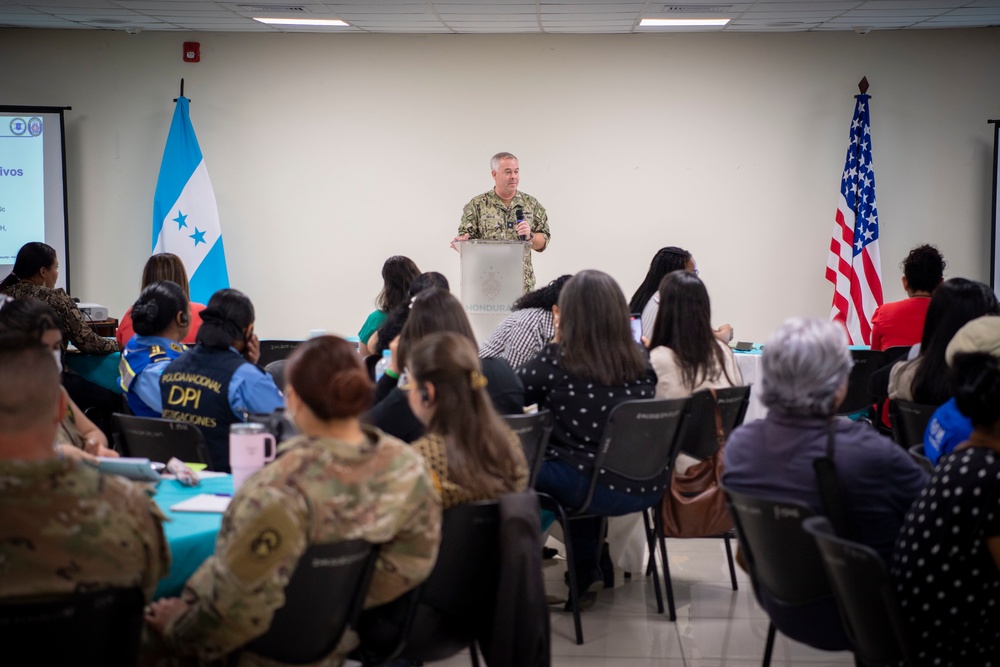 RADM Sasse Attends Women, Peace, Security Symposium - Honduras