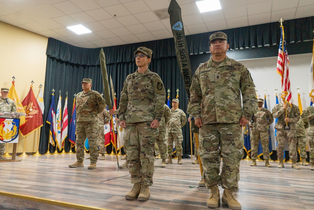 36th Sustainment Brigade Transfers Authority to 369th Sustainment Brigade