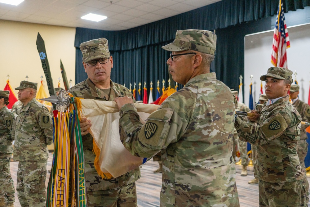 36th Sustainment Brigade Transfers Authority to 369th Sustainment Brigade