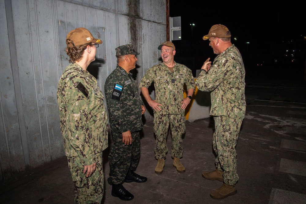 USNS Comfort Arrives in Honduras for CP22