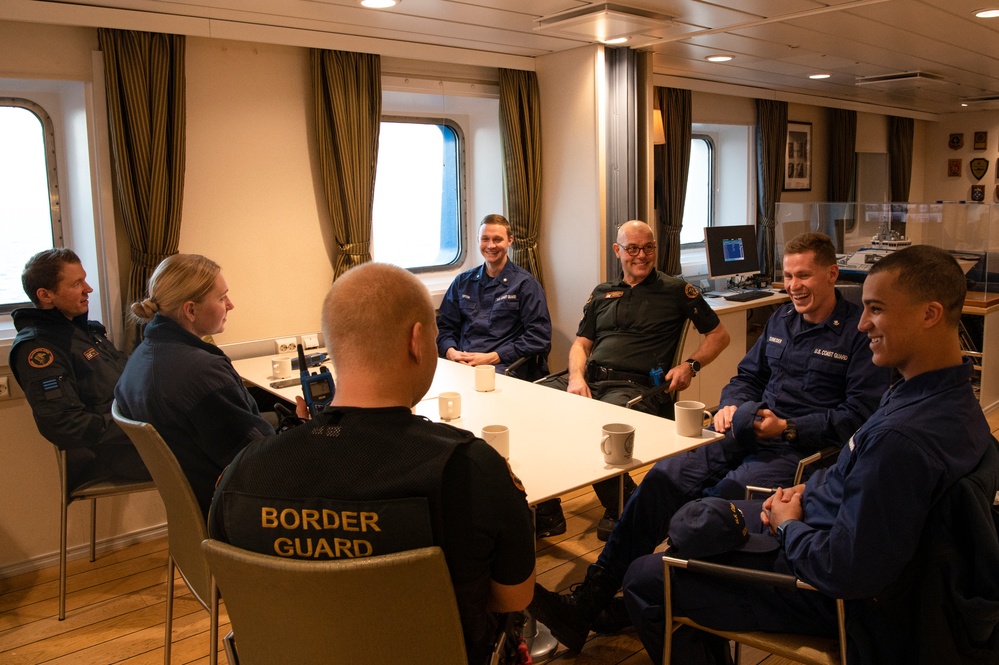 USCGC Hamilton conducts joint tactical training with the Finnish Border Guard in the Baltic Sea