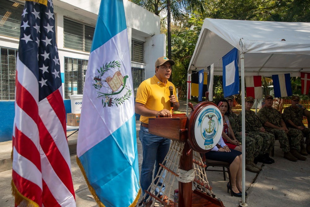 COMFORT HOLDS CLOSING CEREMONY IN GUATEMALA