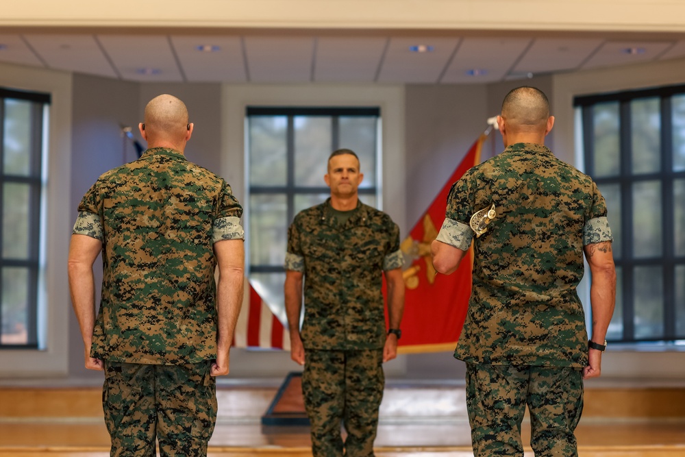 MCIEAST-MCB Camp Lejeune Sergeant Major Relief and Appointment Ceremony