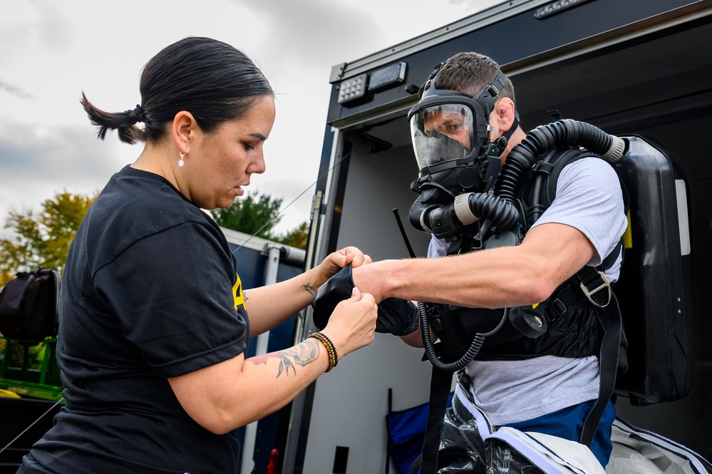 21st WMD-CST training proficiency evaluation