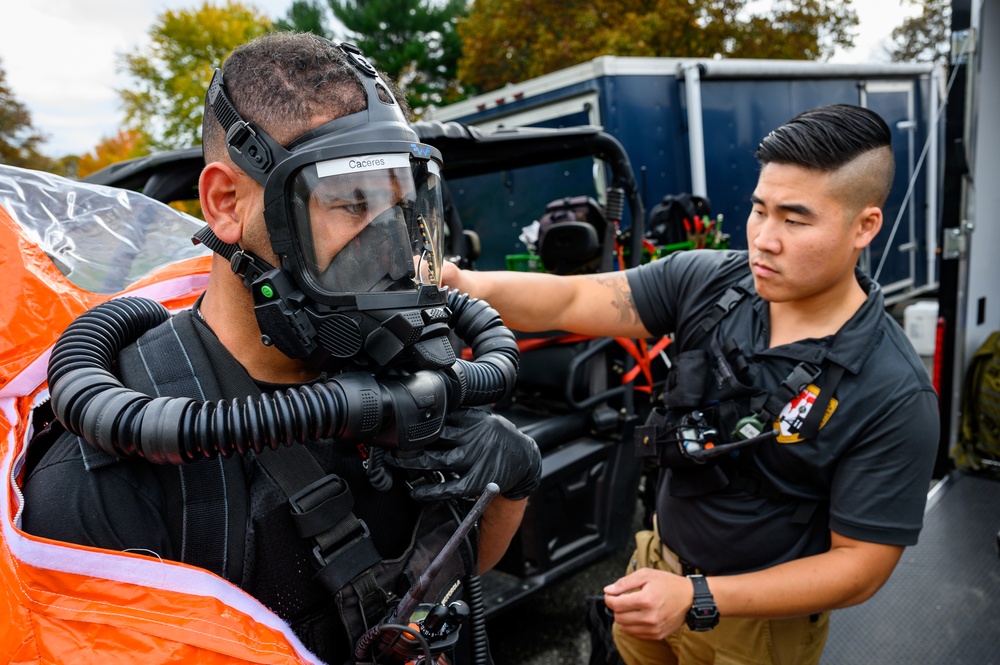 21st WMD-CST training proficiency evaluation