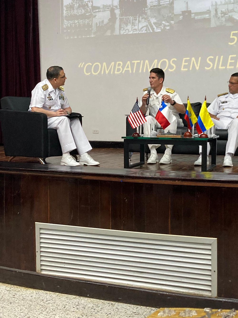 Commander, Submarine Group Ten Arrives for Colombian Navy Submarine Flotilla’s 50th Anniversary Celebration