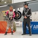 NASCAR's Erik Jones and Formula Drift's Amanda Sorensen visit Goldwater Air National Guard Base in Phoenix
