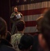 Theodore Roosevelt hold all hands call