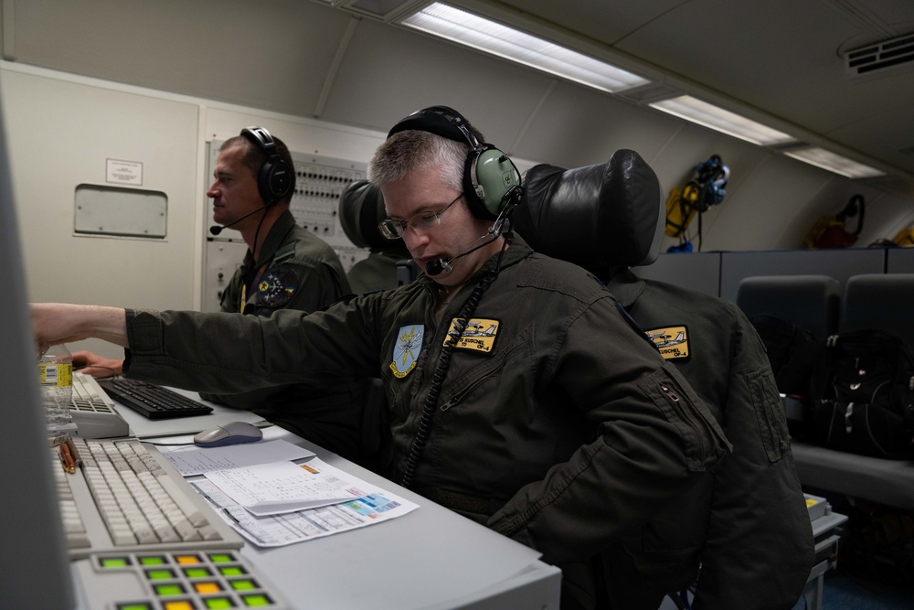 NATO AWACS support and train during RED FLAG-Alaska 23-1