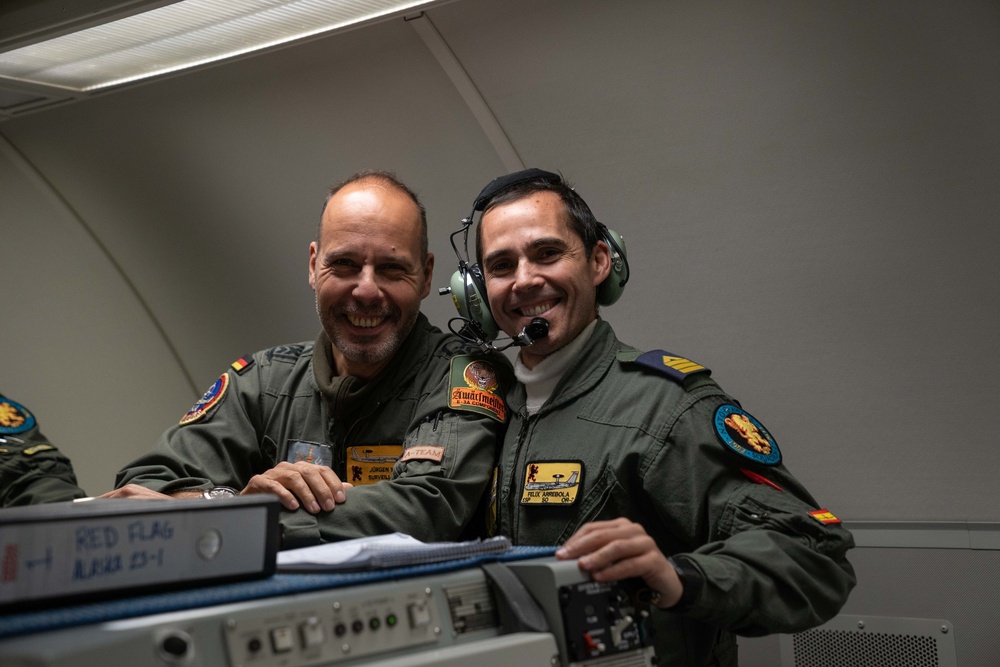 NATO AWACS support and train during RED FLAG-Alaska 23-1