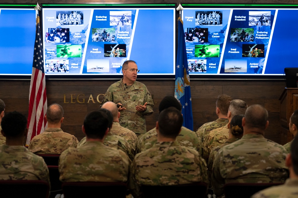 Lt. Gen. Slife hosts an All-Call