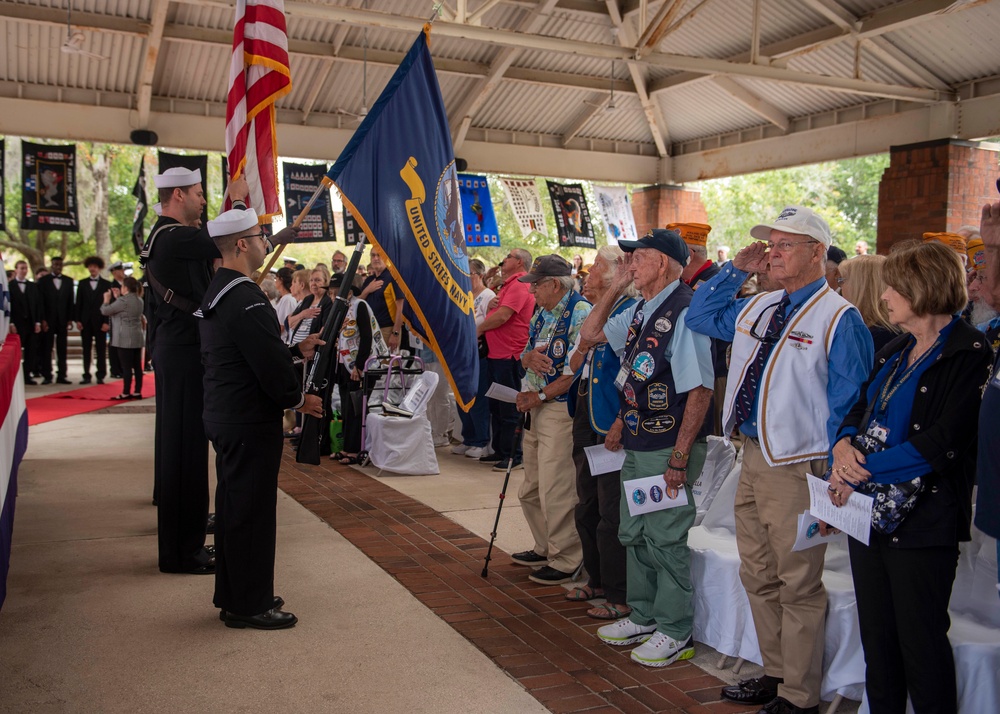 Naval Submarine Base Kings Bay Holds Submarine Veterans of World War II Memorial