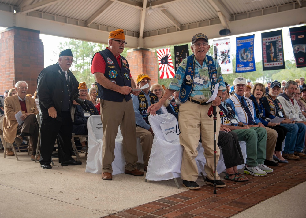 Naval Submarine Base Kings Bay Holds Submarine Veterans of World War II Memorial