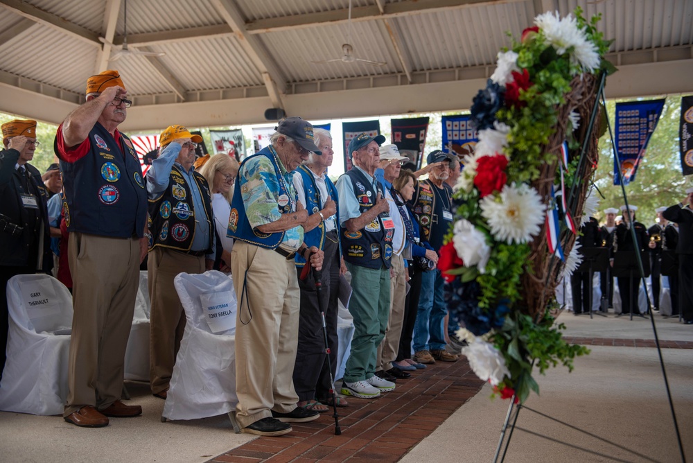 Naval Submarine Base Kings Bay Holds Submarine Veterans of World War II Memorial