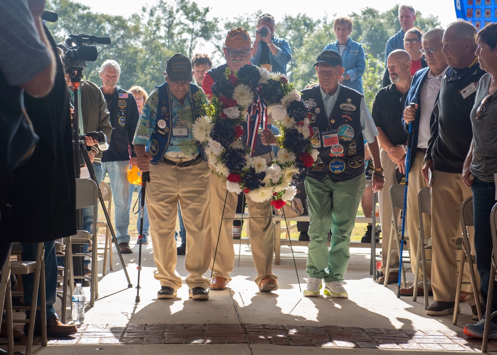 Naval Submarine Base Kings Bay Holds Submarine Veterans of World War II Memorial