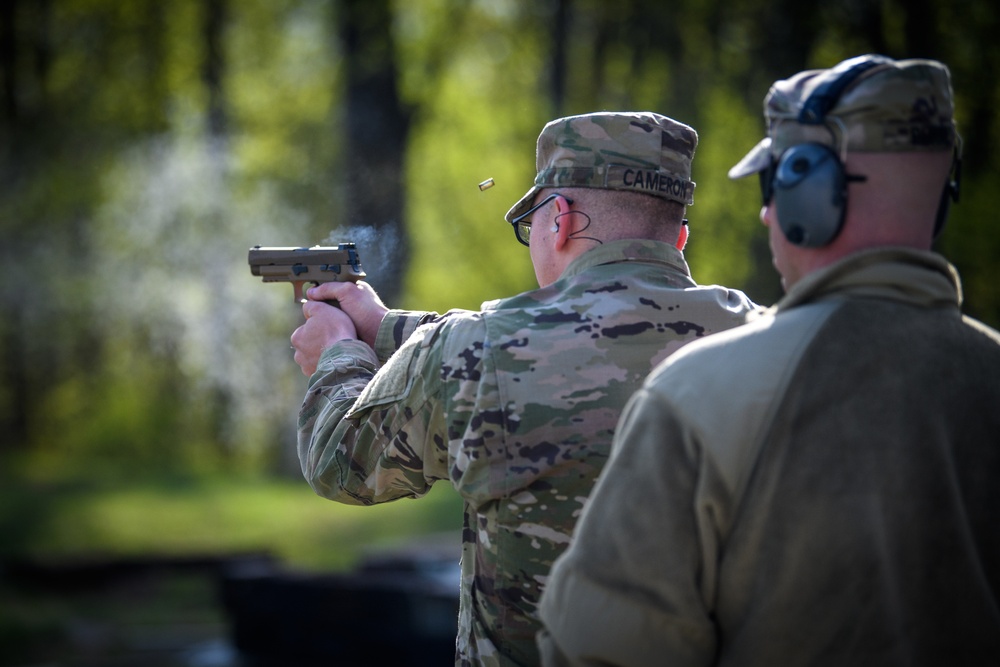 USAREC Soldiers Compete in Best Warrior Competition