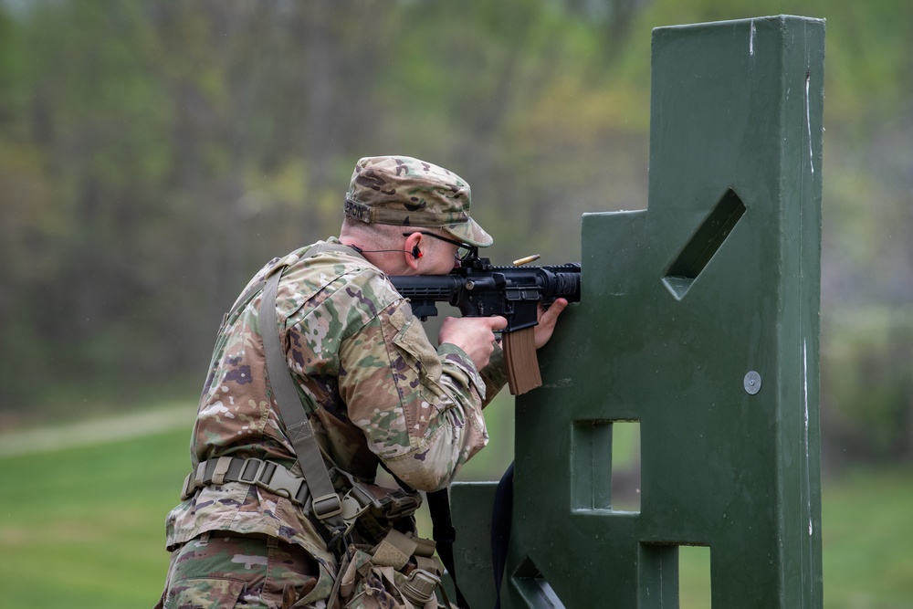 USAREC Soldiers Compete in Best Warrior Competition