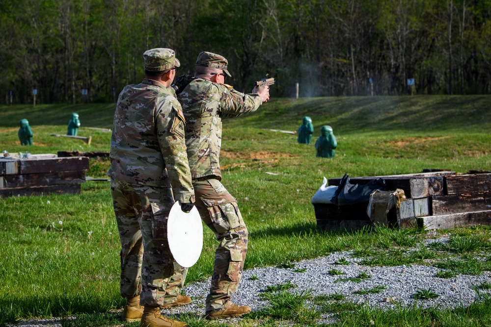 USAREC Soldiers Compete in Best Warrior Competition