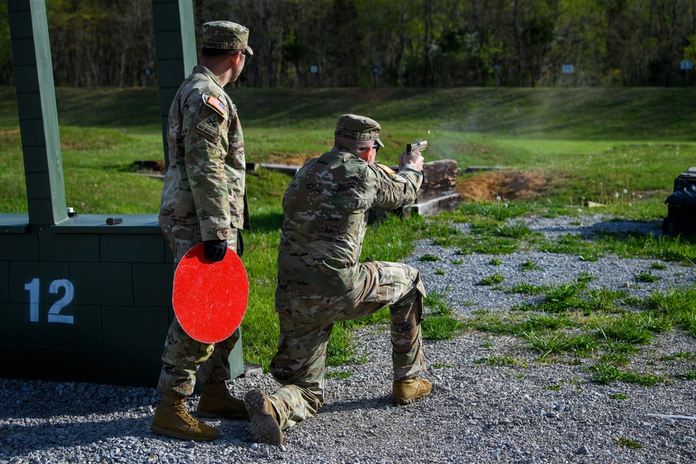 USAREC Soldiers Compete in Best Warrior Competition