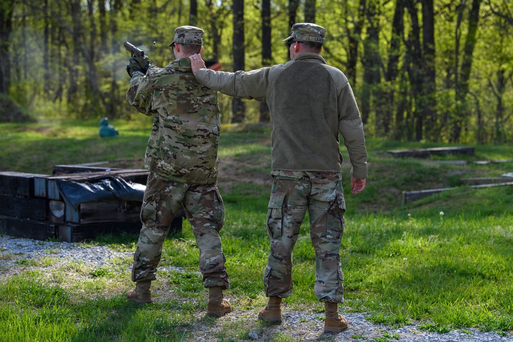 USAREC Soldiers Compete in Best Warrior Competition