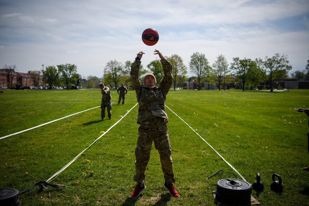 USAREC Soldiers Compete in Best Warrior Competition