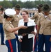 USNCC President Visits Parris Island as Parade Reviewing Official