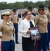 USNCC President Visits Parris Island as Parade Reviewing Official