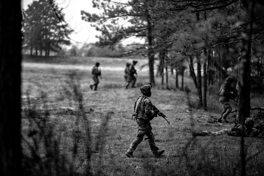 Paratroopers Prepare for Fire Mission during JRTC