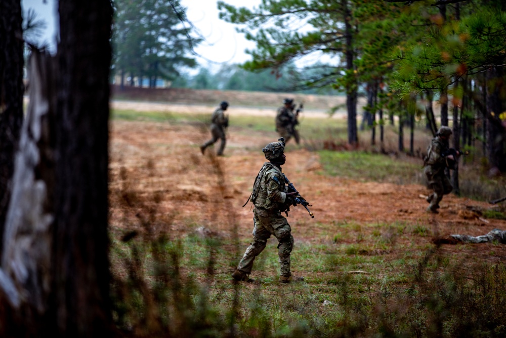 Paratroopers Prepare for Fire Mission during JRTC