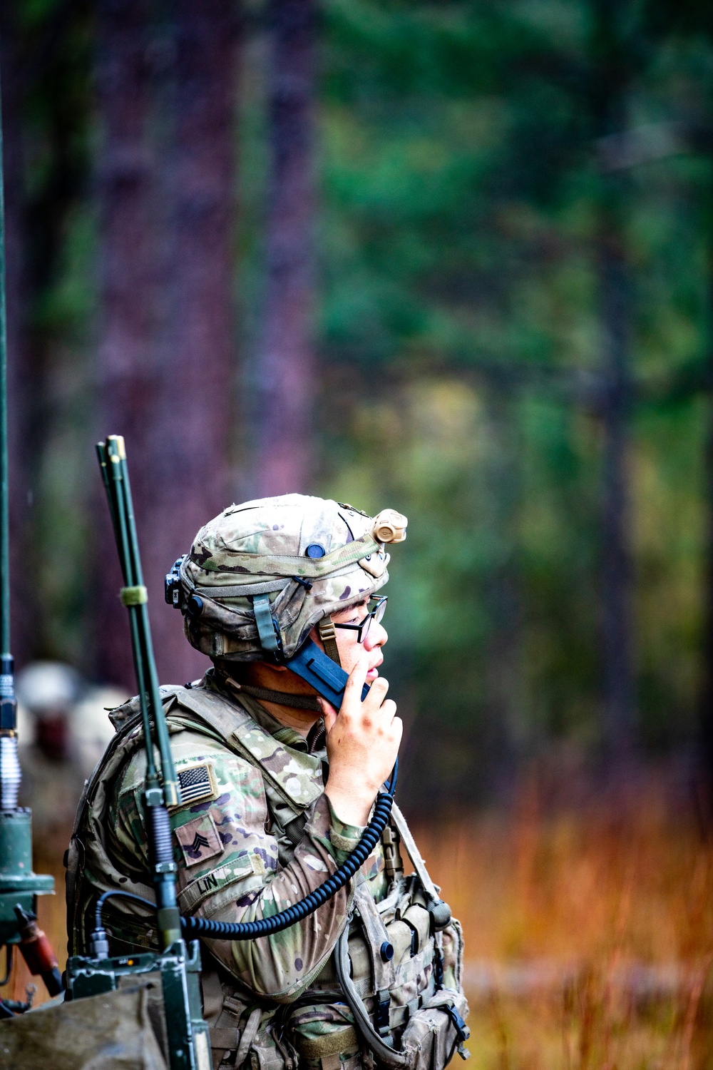 Paratroopers Prepare for Fire Mission during JRTC