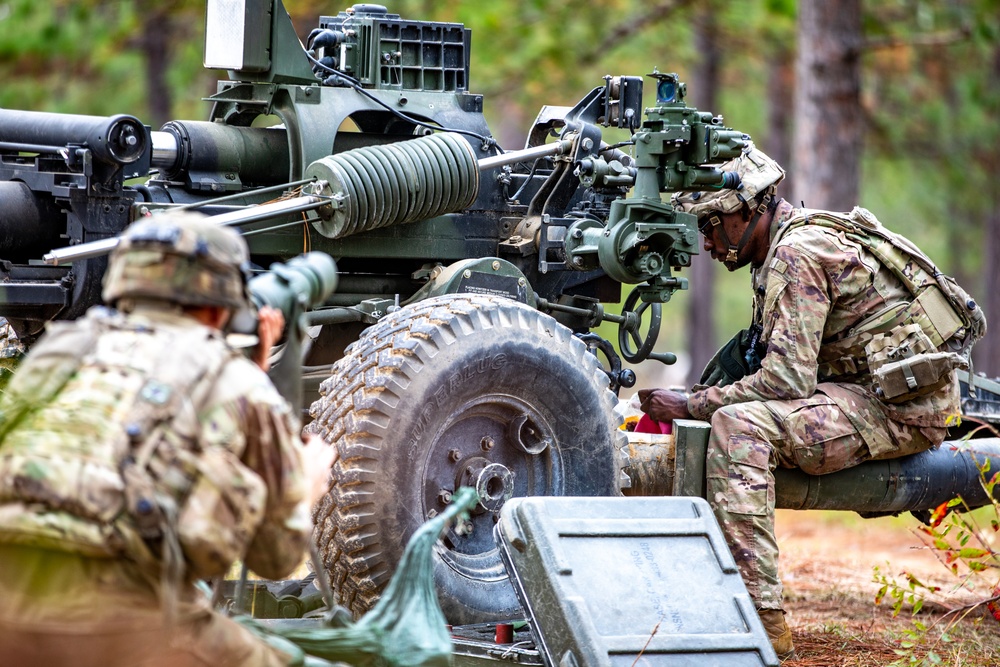 Paratroopers Prepare for Fire Mission during JRTC