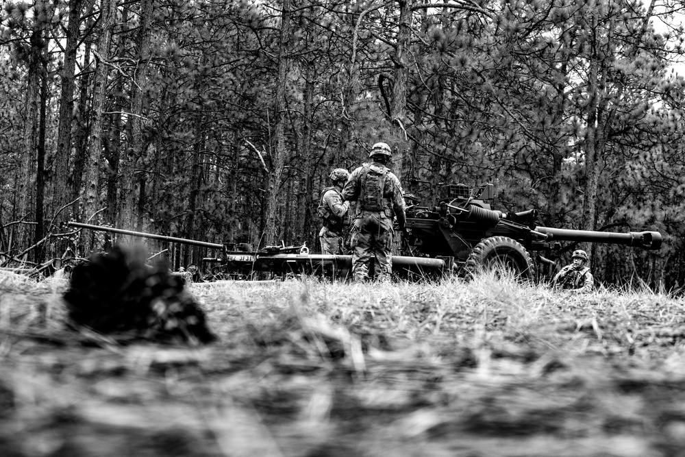 Paratroopers Prepare for Fire Mission during JRTC